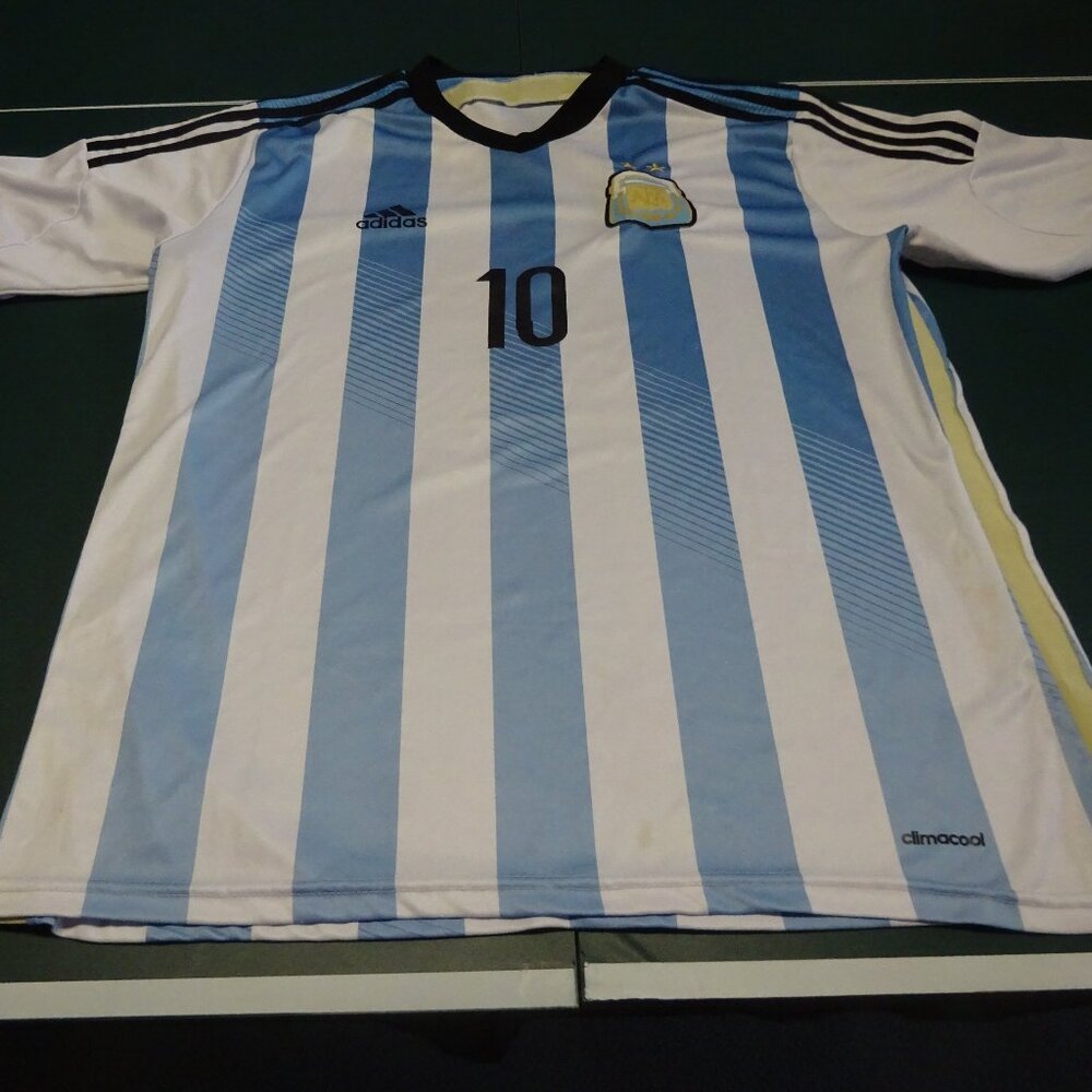 Argentina MESSI Soccer Jersey | #10 Messi | World Cup Winner
